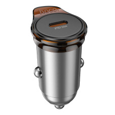 Авто Зарядное Устройство Hoco NZ16 1USB-C QC/PD30W Серый
