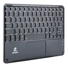 Клавиатура беспроводная JEQANG JB-380 bluetooth charging and lighting touch keyboard Черный