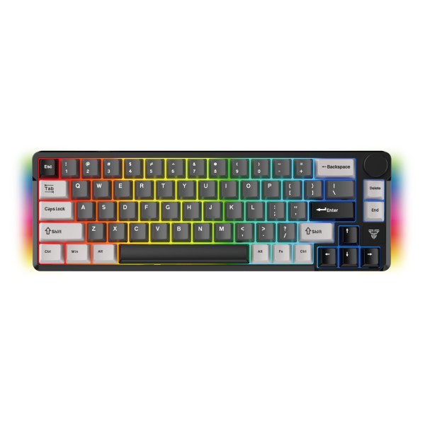 Клавіатура Ігрова бездротова FANTECH ATOM PRO66 MK919 Red Switch Черный