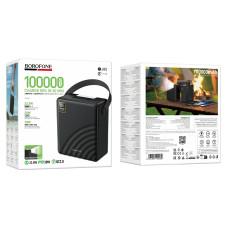 Power Bank Borofone BJ85 Myriad 22.5W+PD20W+light 100000mAh Черный