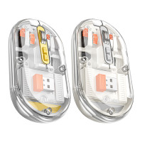 Бездротова Миша Hoco GM35 General dual-mode silent (battery version) Фіолетовий