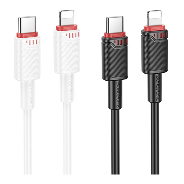 USB Borofone BX110 Type-C to Lightning PD27W Белый
