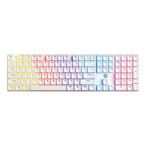 Клавіатура Ігрова FANTECH ATOM AIR108 MK314 Red Switch Білий