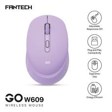 Бездротова Миша FANTECH GO W609 Фіолетовий