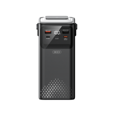 Power Bank XO PR287 PD20W+QC22.5W Four Cables + Lighting Fast Charging 80000mAh Черный