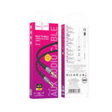 Кабель Aux Hoco UPA26 audio cable Чорний