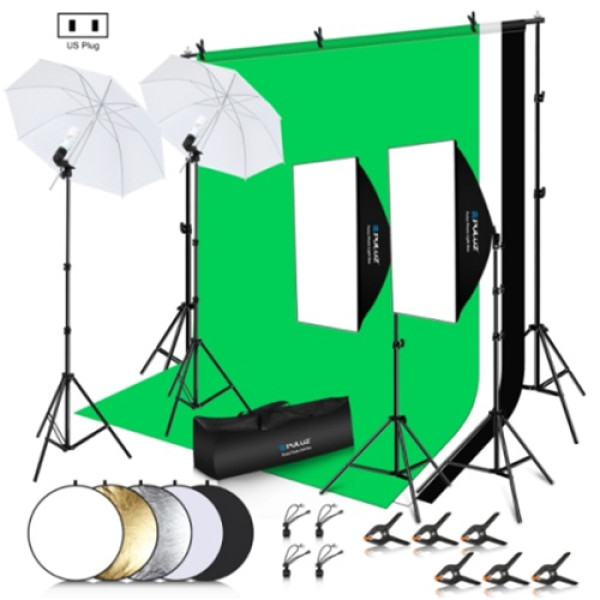 Комплект Puluz PKT3112 Готовая Фотостудия Черный