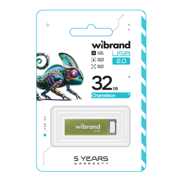 USB Flash Drive Wibrand 32gb Chameleon Красный