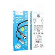 USB Hoco X102 Micro 2.4A Черный