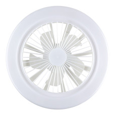 Лампа Кольцевая с Вентилятором FS1-LED-30W E27 Белый