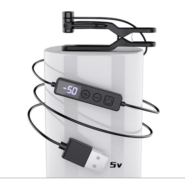 Автокликер USB с Прищепкой Черный