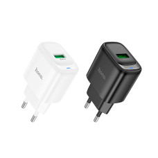 Сетевое Зарядное Устройство Hoco C140A 1USB QC 18W Белый