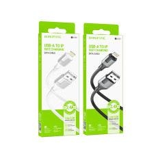 USB Borofone BX101 Creator Lightning 2.4A Черный