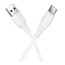 Кабель USB Hoco X120 Type-C 3A Білий