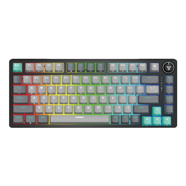 Клавіатура Ігрова бездротова FANTECH ATOM PRO83 MK913 MERCURY Red Switch Черный