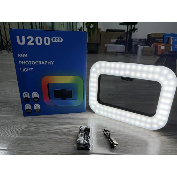 Студійна LED Лампа RGB U200 8000mAh Чорний
