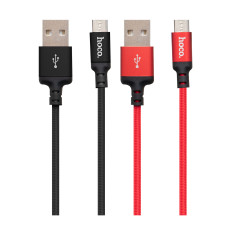 Кабель USB Hoco X14 Times Speed Micro Чорний