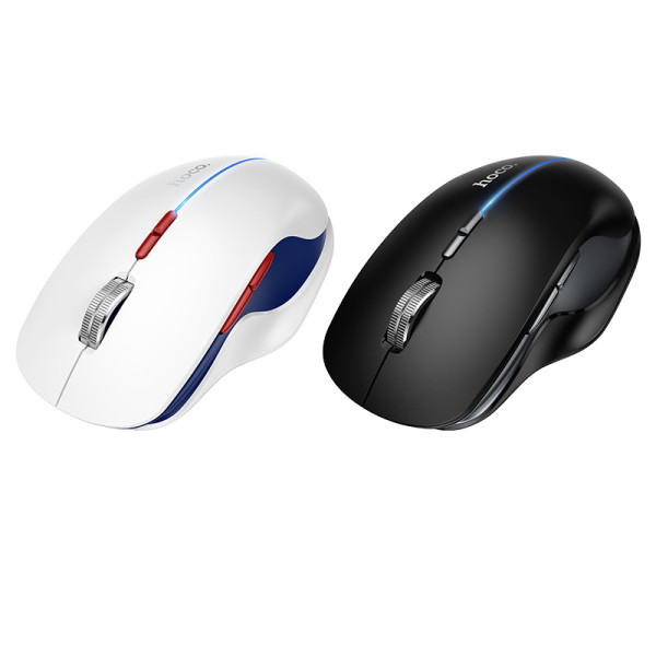 Бездротова Миша Hoco GM40 Dixon RGB dual-mode (rechargeable version) Чорний