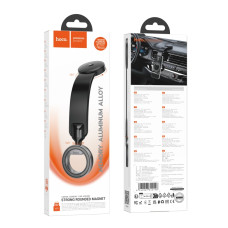 Автотримач Hoco H71 Magnetic Ring М'ята упаковка Чорно-Сiрий