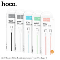 USB Hoco X104 Source 60W Type-C to Type-C 2m Зеленый