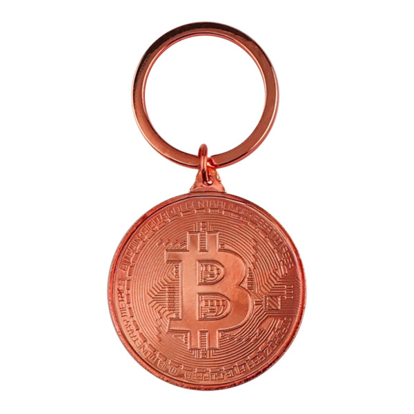 Брелок Bitcoin Бронза