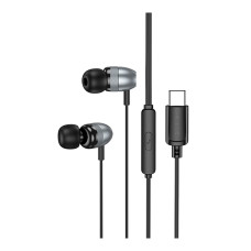 Наушники Borofone BM95 Type-C Черно-Серый