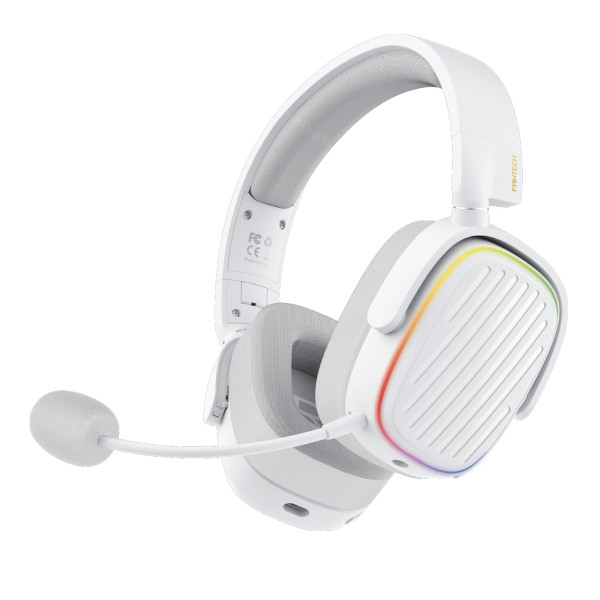 Игровые Наушники FANTECH WHG02 Harmony, 3 Modes (Wired, BT, 2.4Ghz) Белый
