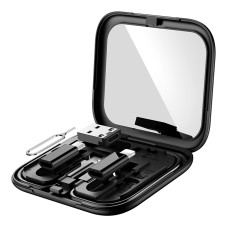 USB Hoco U114 Treasure box 6in1 3A 60W Черный