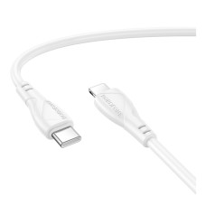 USB Borofone BX121 Type-C to Lightning PD27W Белый
