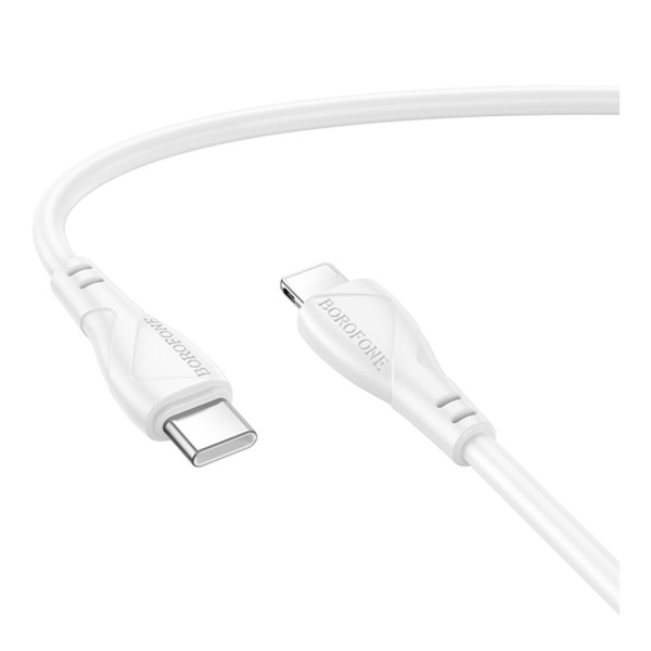 USB Borofone BX121 Type-C to Lightning PD27W Белый