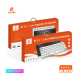 Бездротова Клавіатура JEQANG JB-320 bluetooth, battery Сірий