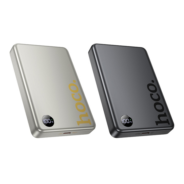 Power Bank Hoco Q34 Clever PD20W magnetic with digital display 10000mAh Серый
