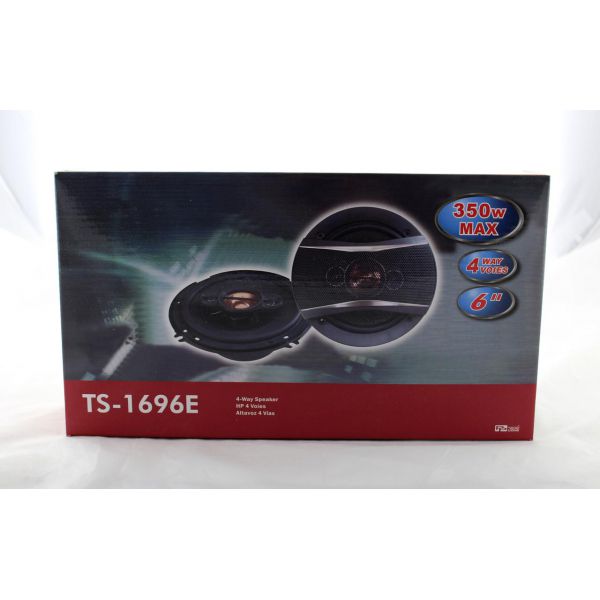 Автоаккустика TS 1696 max 350w (10) в уп. 10шт.