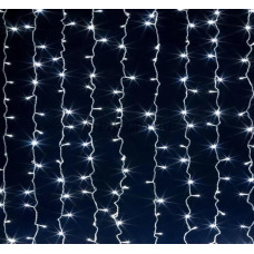 Гирлянда Водопад Xmas, LED 480, 3M*3M, холодный белый, 480-W