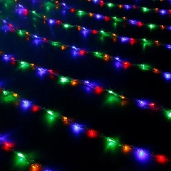Гирлянда Водопад LED 240, 3Mх1.5M, RGB