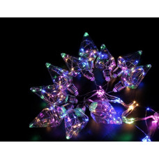 Гирлянда Эдисона в виде ромба 150 led, RGB, 8см 3х1,5м