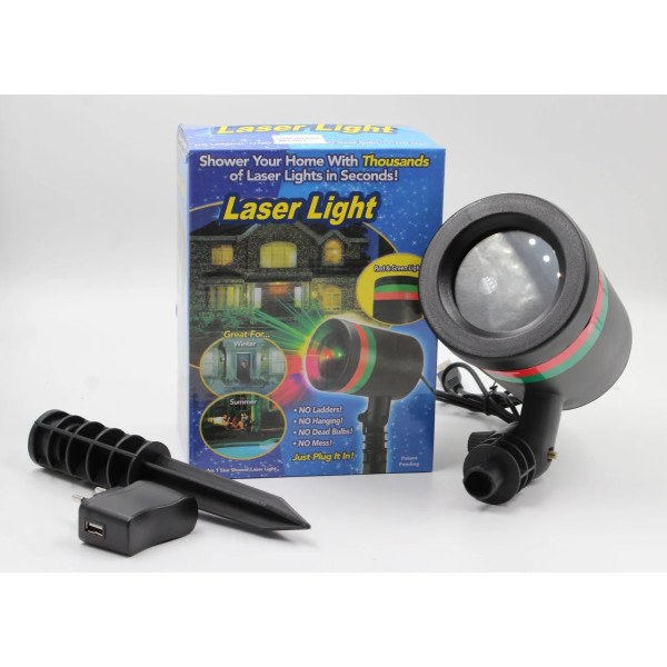 Уличный лазерный проектор LASER Shower Light 908-8001