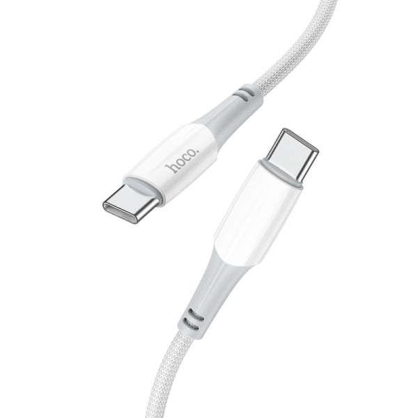 Кабель USB Hoco X70 Ferry 60W Type C to Type C Синiй