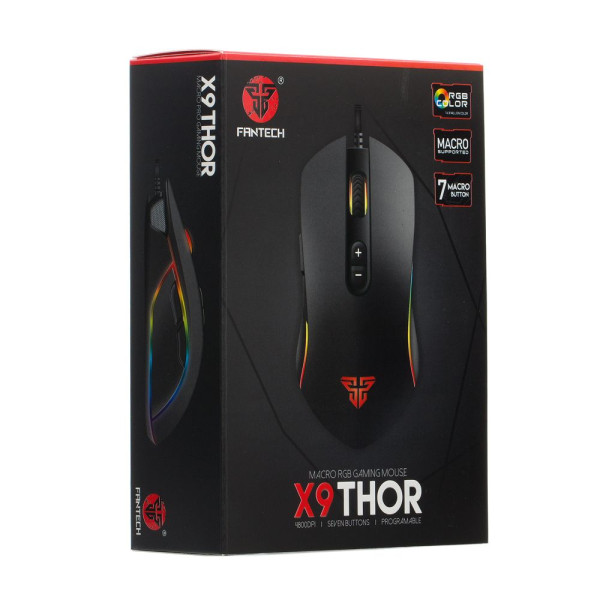 USB Миша Ігрова FANTECH X9 Thor Чорний