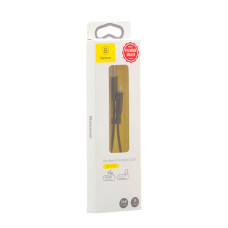 USB Baseus CALMBJ-B Lightning 23см Красно-Черный, 91