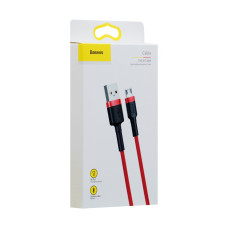 USB Baseus USB to Micro 2.4A CAMKLF-B Красный, 09