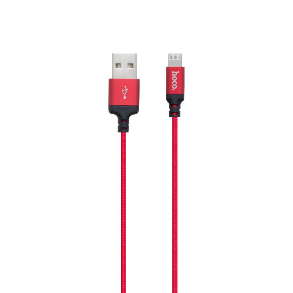 Кабель USB Hoco X14 Times Speed Lightning Чорний