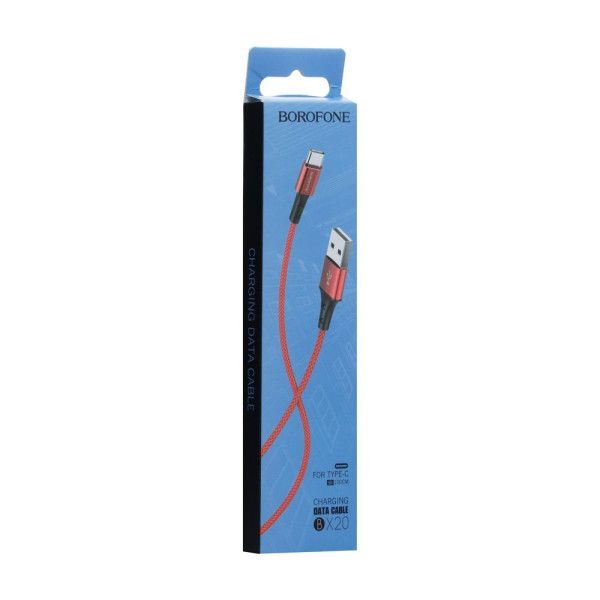 Кабель USB Borofone BX20 Type-C Червоний