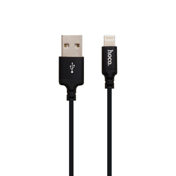 Кабель USB Hoco X14 Times Speed Lightning Чорний