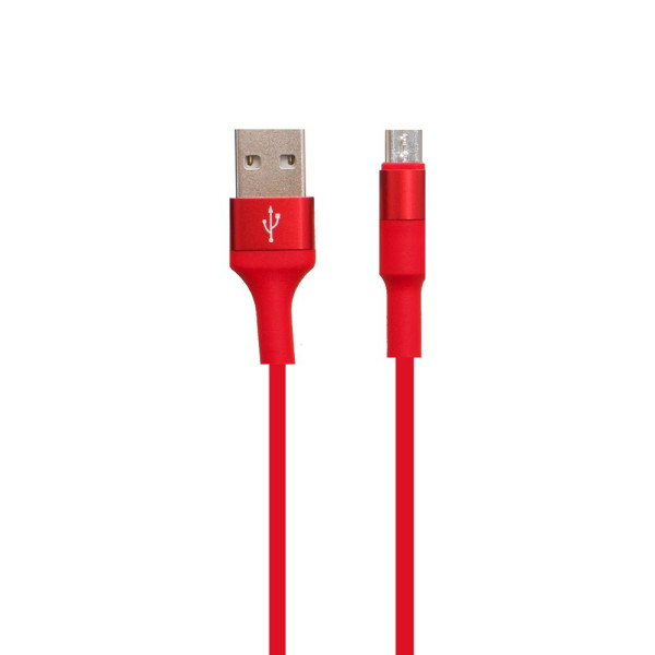 USB Hoco X26 Xpress Charging Micro Черно-Красный