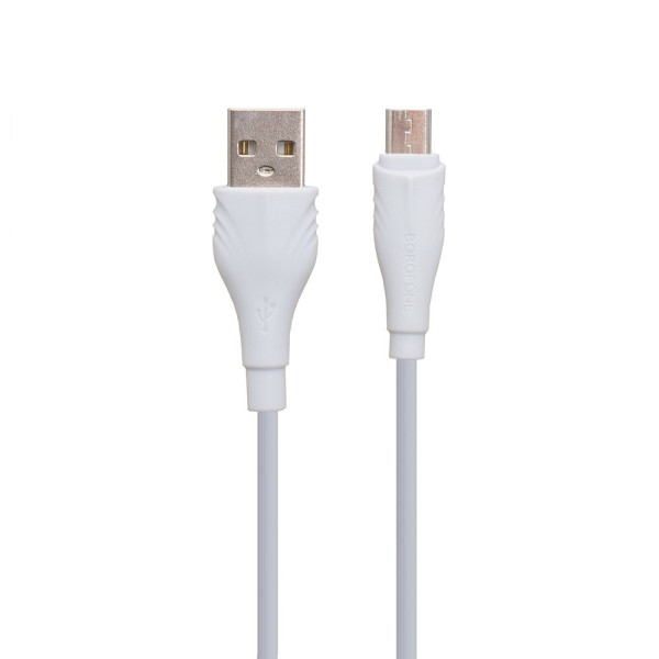 USB Borofone BX18 Micro Белый