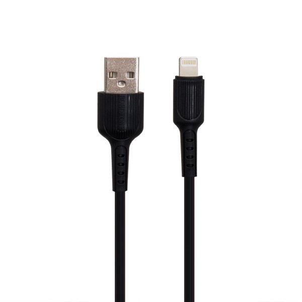 Кабель USB Borofone BX16 Lightning Чорний