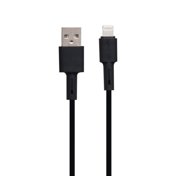 USB Borofone BX31 Silicone Lightning Белый