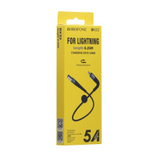 USB Borofone BX32 Munificent Lightning 0.25m Черный