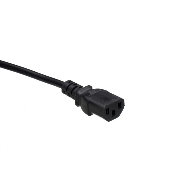Сетевой шнур (C13-CEE 7/7) 1.5m 3*0.75mm 2 PC-186-VDE Черный